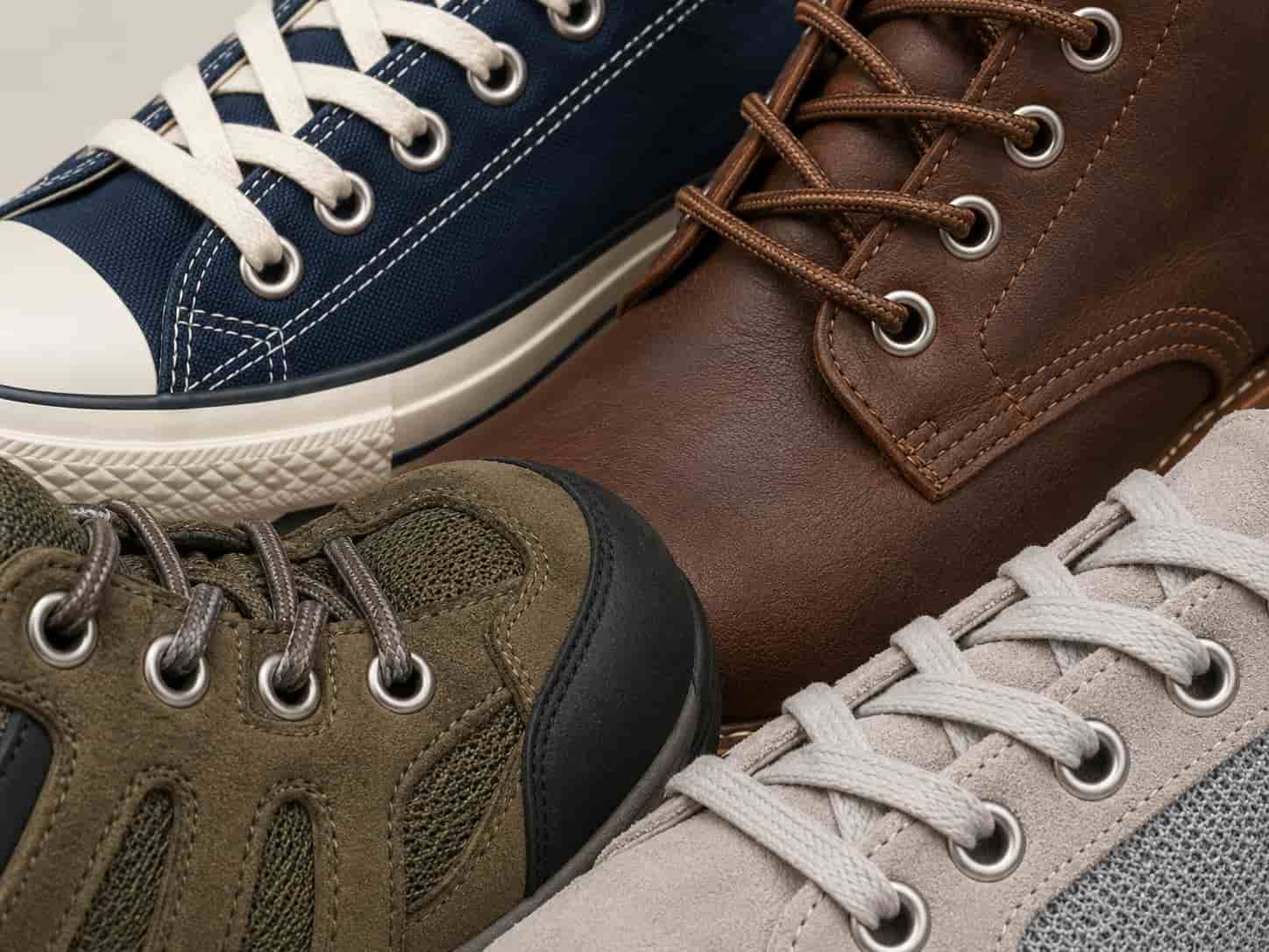 shoe eyelet grommet，Metal eyelets on sneakers, boots and outdoor shoes for durable lace systems